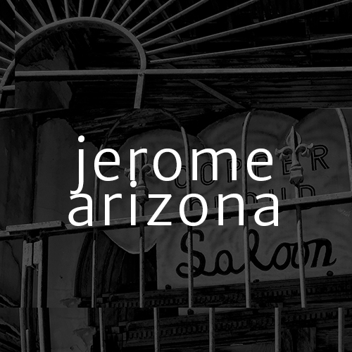 Black and White Photography Jerome Arizona