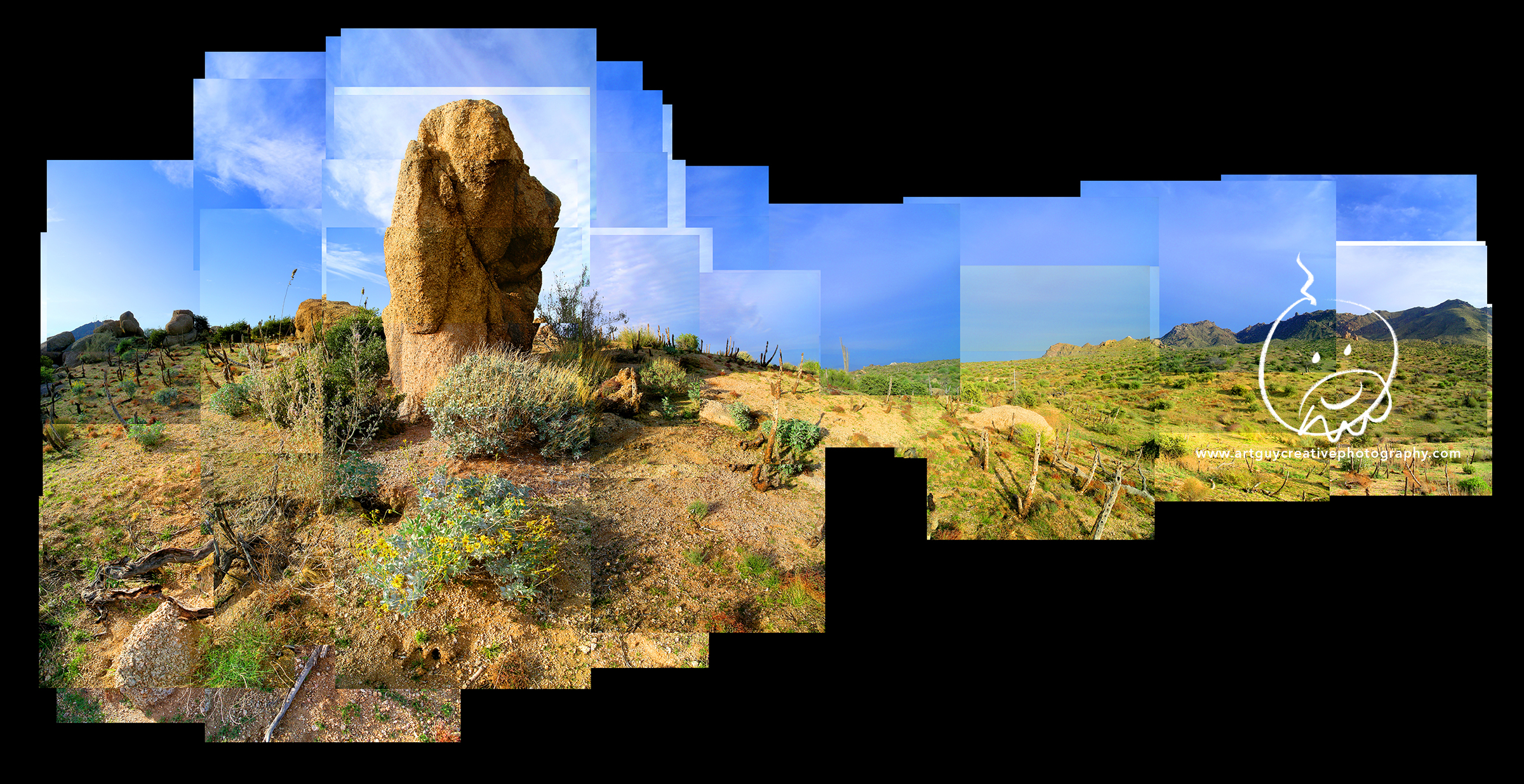 Arizona Desert Rock Formation Photography
